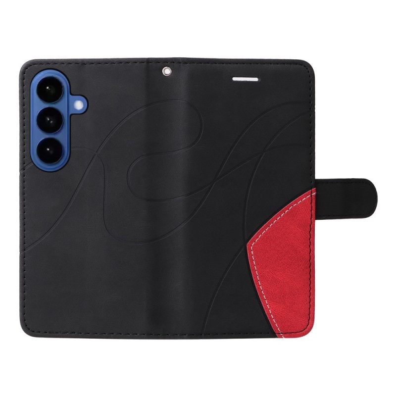 Flip Cover Til Samsung Galaxy S26 Tofarvet Bølget