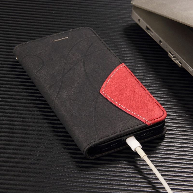 Flip Cover Til Samsung Galaxy S26 Tofarvet Bølget
