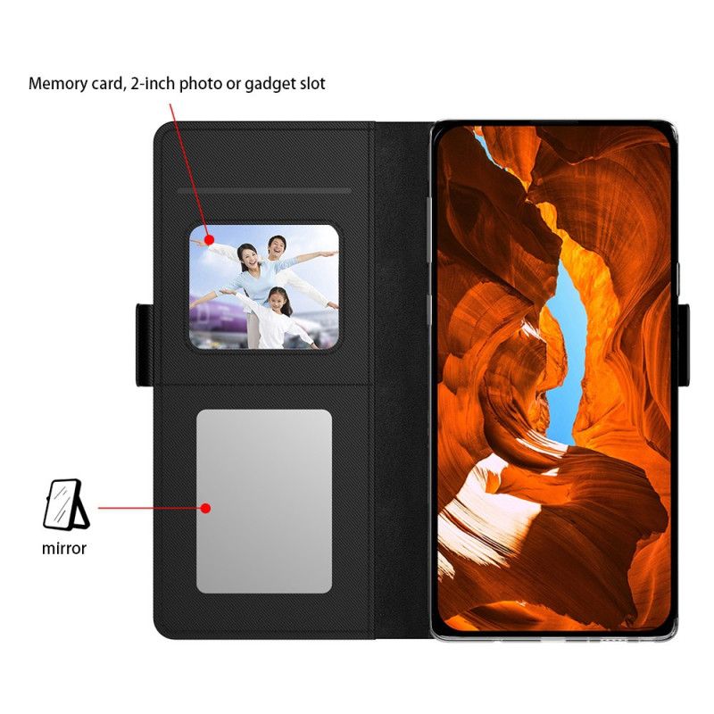 Læder Cover Samsung Galaxy S26 Aftagelig Kortholder Og Spejl