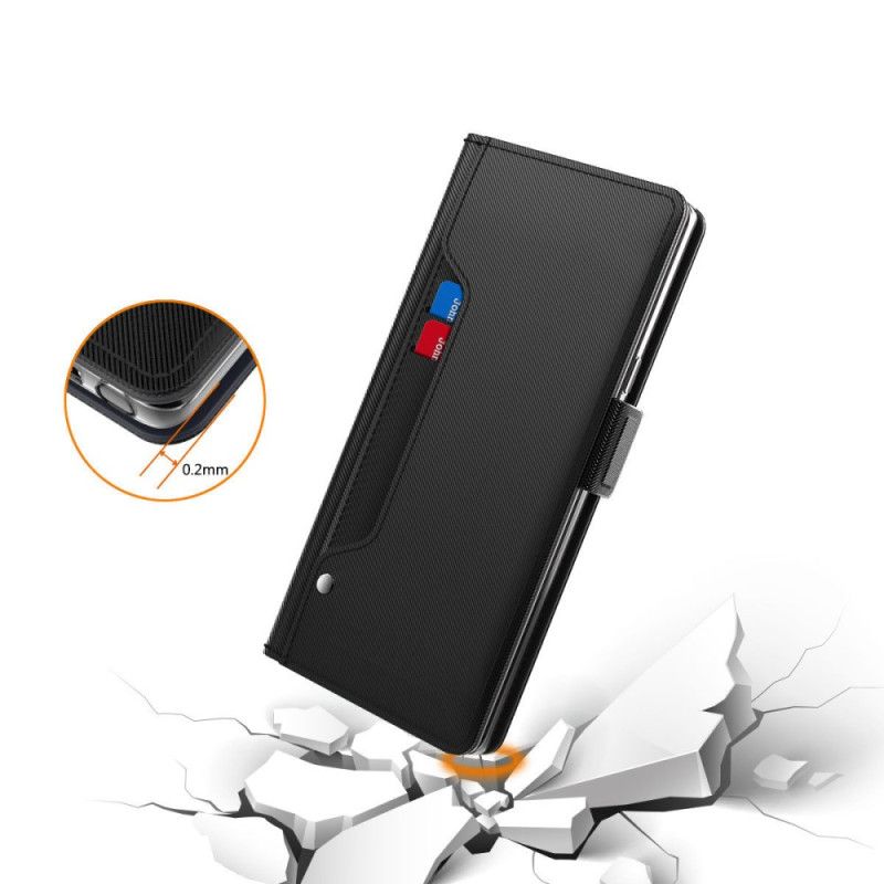 Læder Cover Samsung Galaxy S26 Aftagelig Kortholder Og Spejl