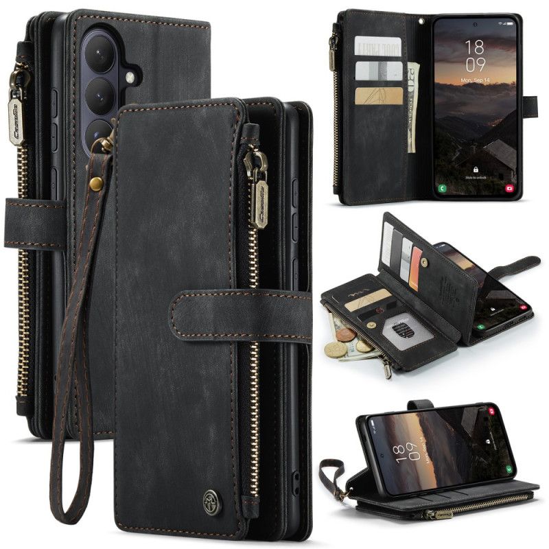 Læder Cover Samsung Galaxy S26 Caseme-ruskindseffekt
