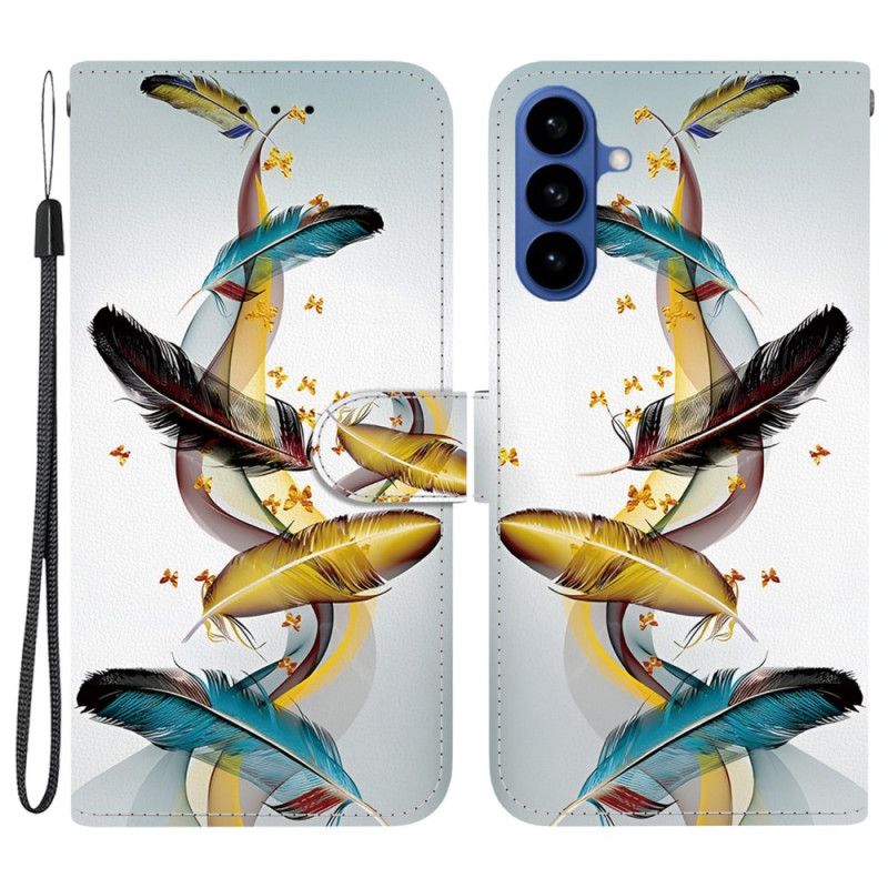 Læder Cover Samsung Galaxy S26 Fjer