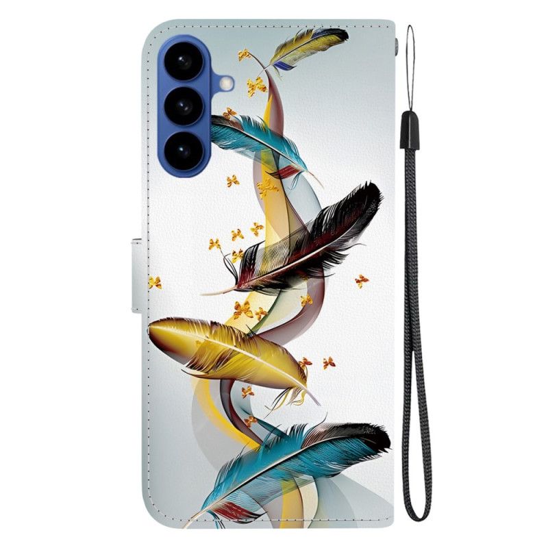 Læder Cover Samsung Galaxy S26 Fjer