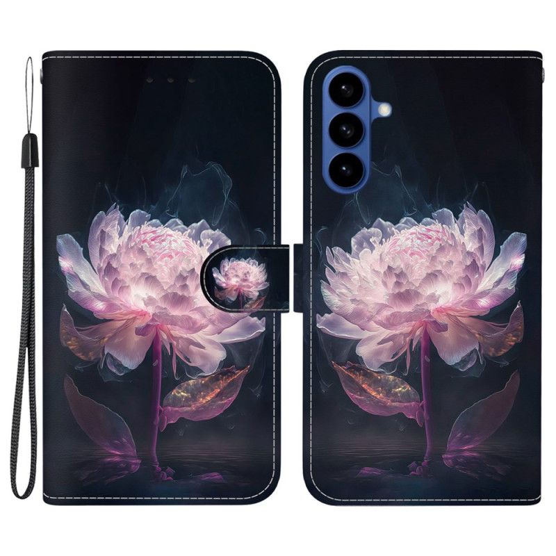 Læder Cover Samsung Galaxy S26 Lilla Pæon