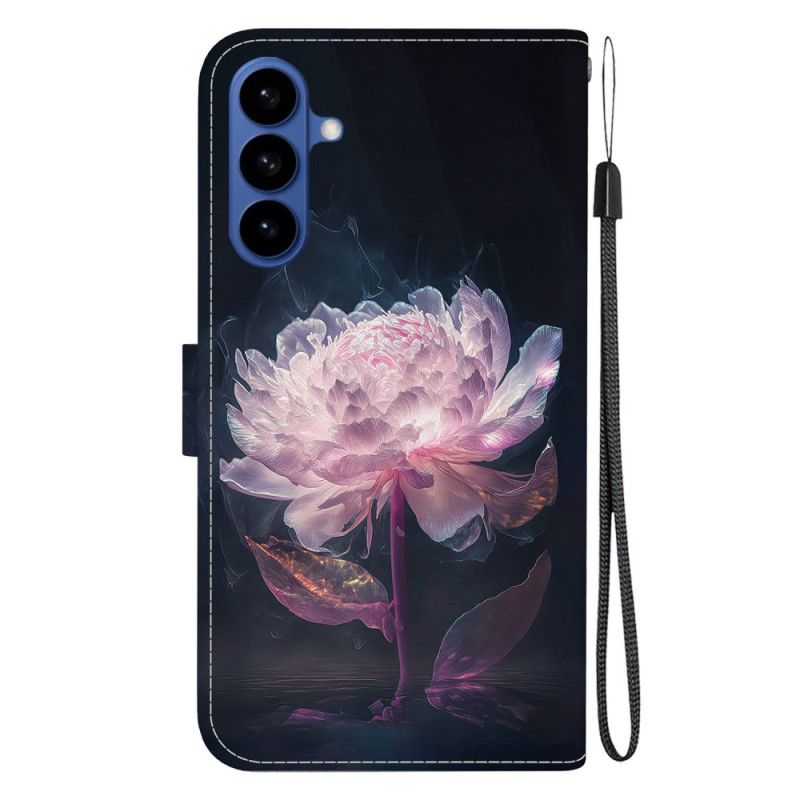 Læder Cover Samsung Galaxy S26 Lilla Pæon
