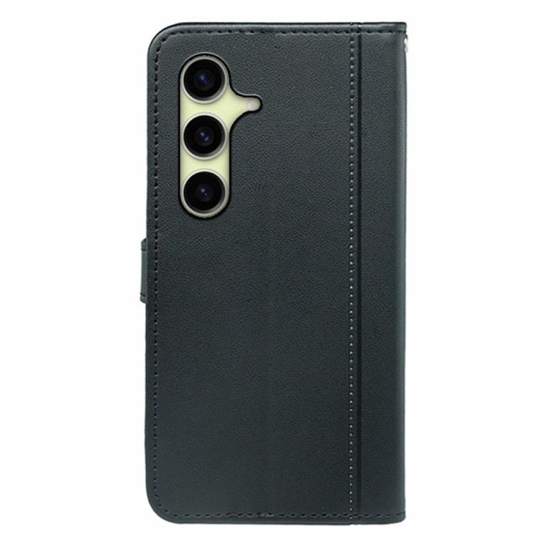 Læder Cover Samsung Galaxy S26 Magnetisk Lukning Og Håndledsrem