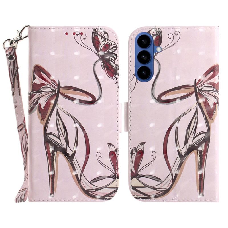 Læder Cover Samsung Galaxy S26 Med Stropper Pumps