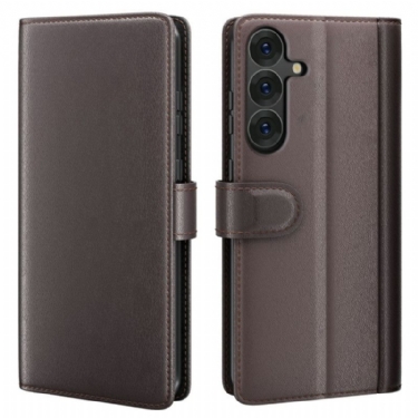 Læder Cover Samsung Galaxy S26 Telefon Etui Ægte Læder