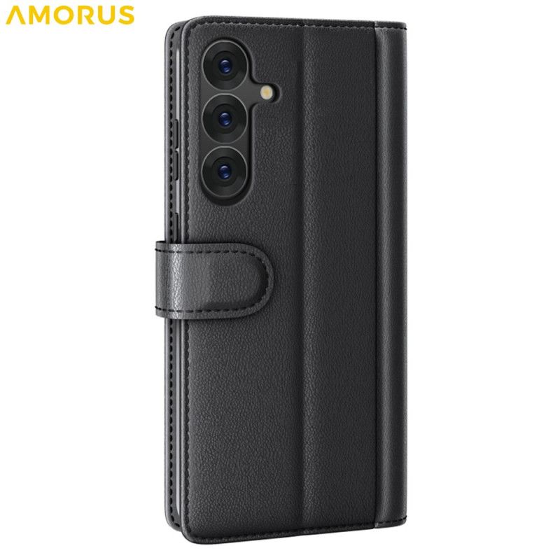 Læder Cover Samsung Galaxy S26 Telefon Etui Ægte Læder