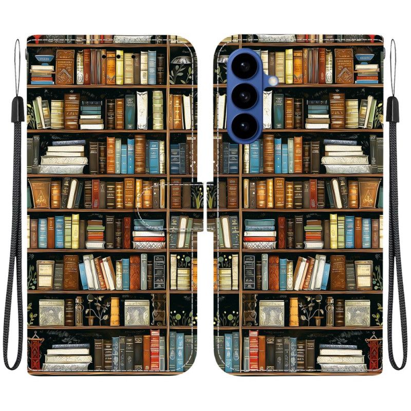 Læder Cover Samsung Galaxy S26 Telefon Etui Bogreol