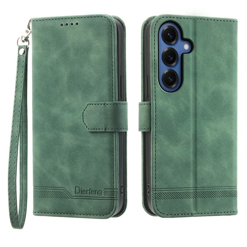Læder Cover Samsung Galaxy S26 Telefon Etui Dierfeng