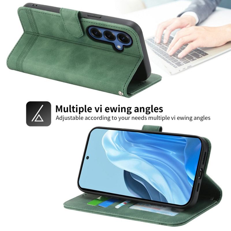 Læder Cover Samsung Galaxy S26 Telefon Etui Dierfeng