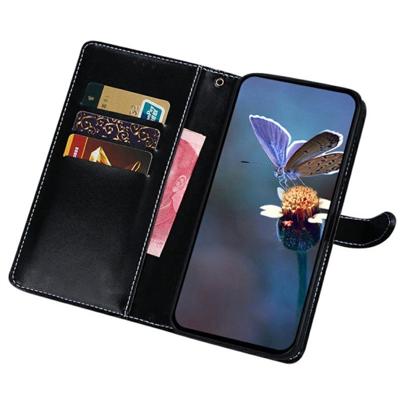 Læder Cover Samsung Galaxy S26 Telefon Etui Krokodilletekstur
