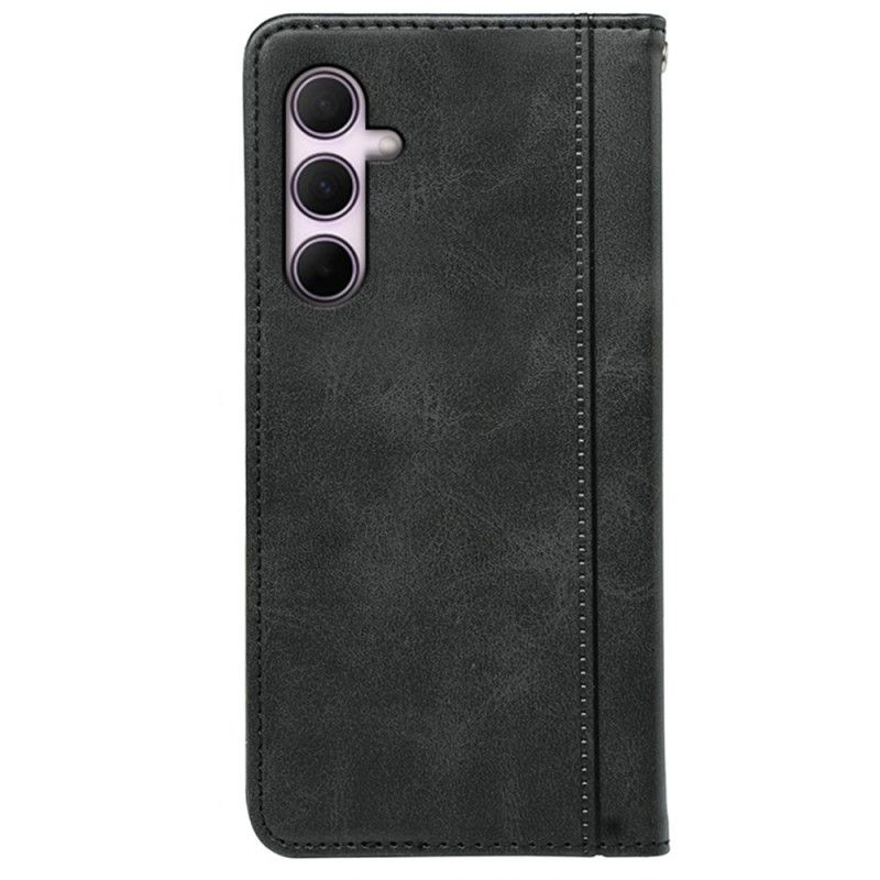 Læder Cover Samsung Galaxy S26 Telefon Etui Læderlook Kant