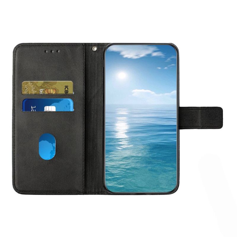 Læder Cover Samsung Galaxy S26 Telefon Etui Linjer