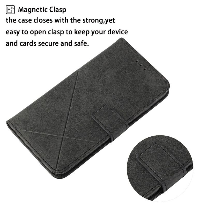 Læder Cover Samsung Galaxy S26 Telefon Etui Linjer