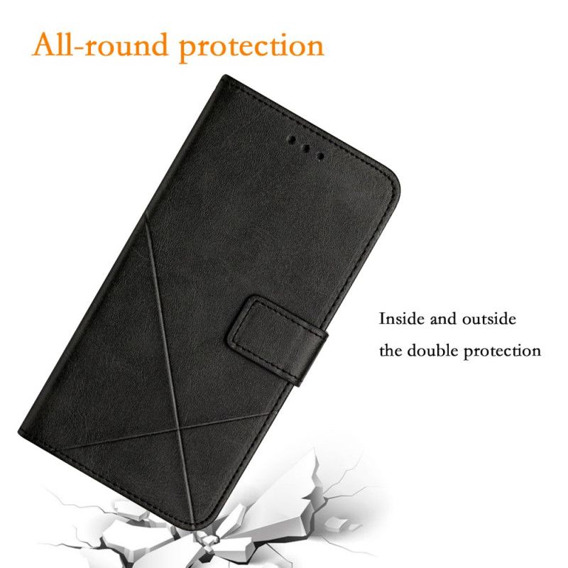 Læder Cover Samsung Galaxy S26 Telefon Etui Linjer