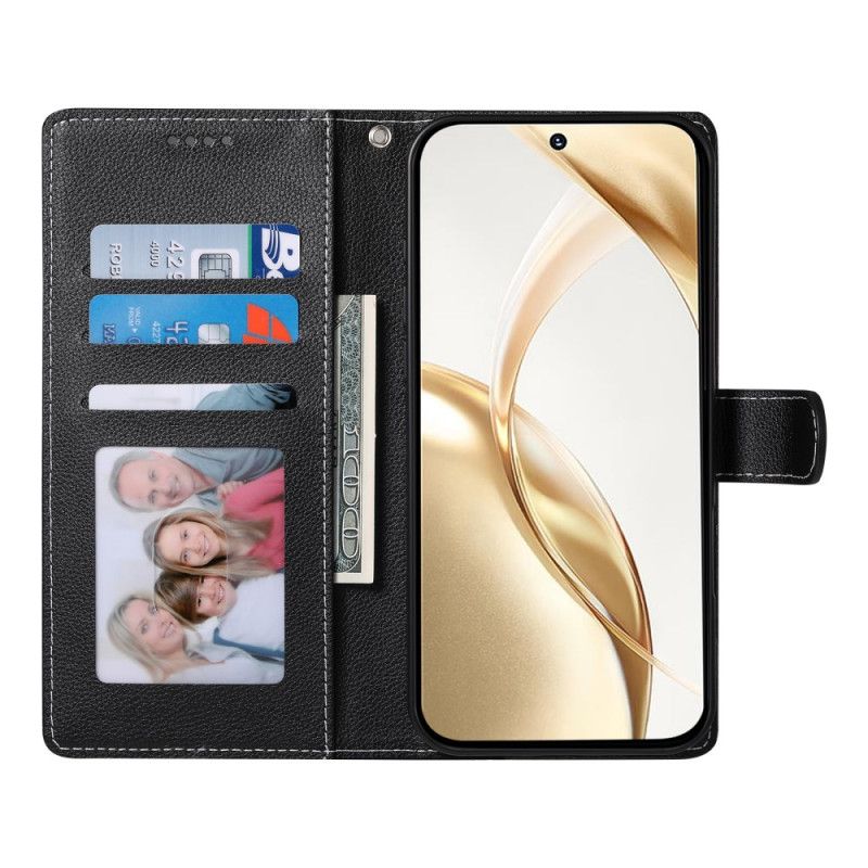 Læder Cover Samsung Galaxy S26 Telefon Etui Lychee-tekstur