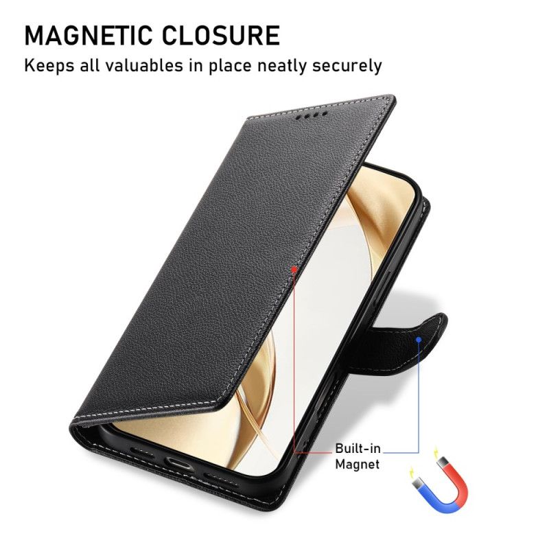 Læder Cover Samsung Galaxy S26 Telefon Etui Lychee-tekstur