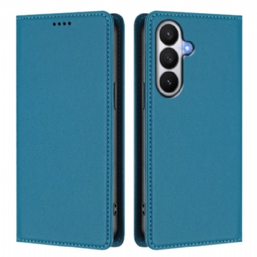 Læder Cover Samsung Galaxy S26 Telefon Etui Magnetisk Lukning Og Rfid-beskyttelse