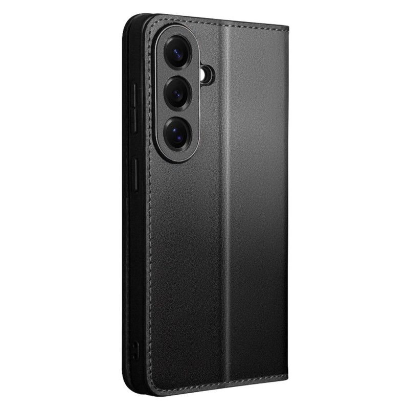 Læder Cover Samsung Galaxy S26 Telefon Etui Qialino Mat Læder Pung