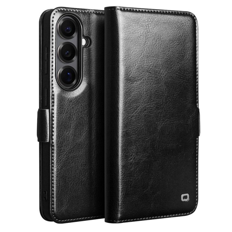 Læder Cover Samsung Galaxy S26 Telefon Etui Qialino Pung