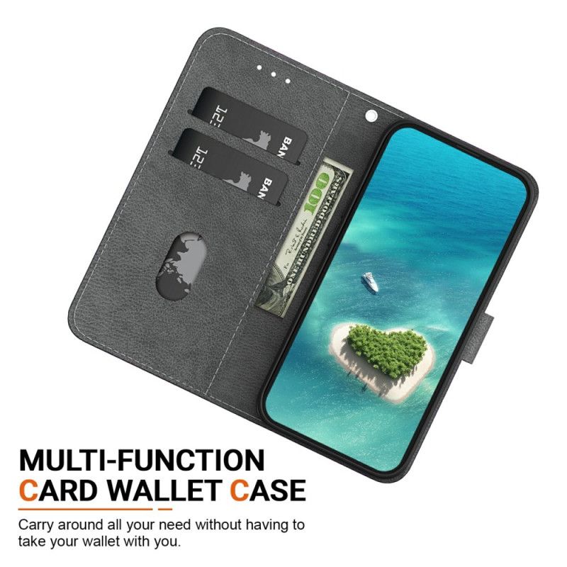 Læder Cover Samsung Galaxy S26 Telefon Etui Tre Elefanter