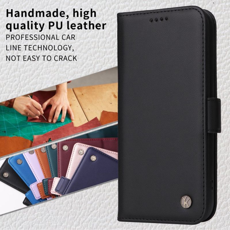Læder Cover Samsung Galaxy S26 Telefon Etui Yikatu
