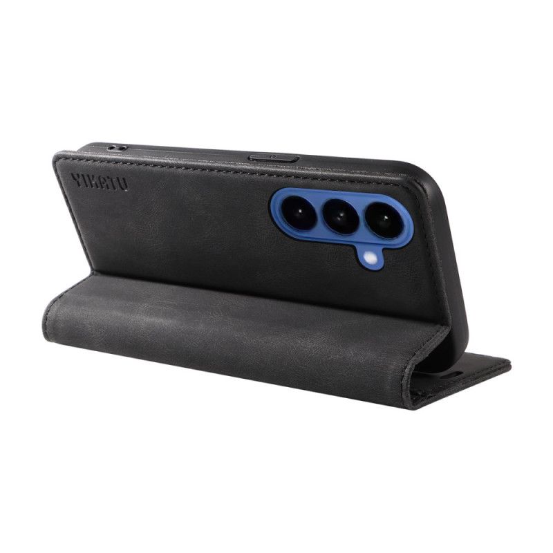 Læder Cover Samsung Galaxy S26 Telefon Etui Yikatu Ruskindseffekt