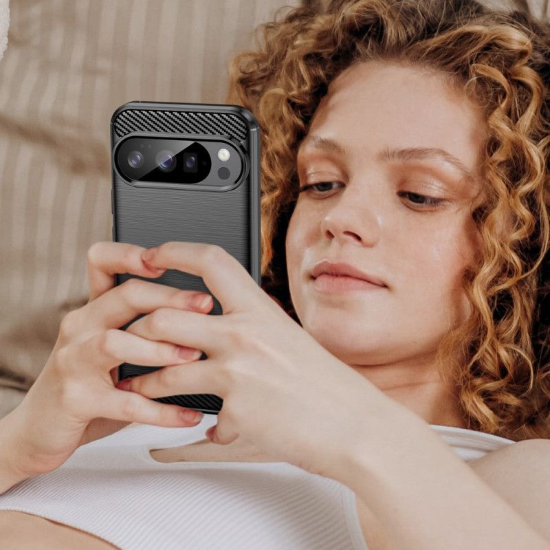 Cover Google Pixel 10 / 10 Pro Børstet Kulfiber