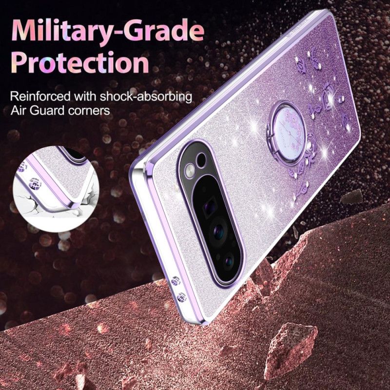 Cover Google Pixel 10 / 10 Pro Kadem Rhinstens- Og Ringholder