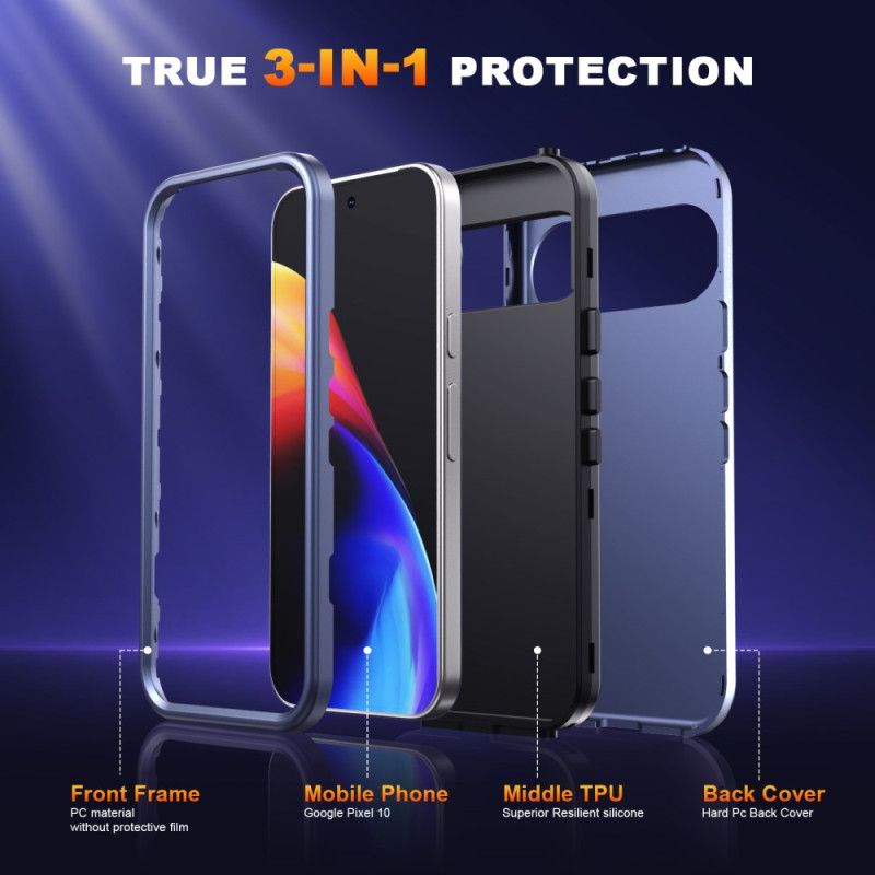 Cover Google Pixel 10 / 10 Pro Metallisk Effekt