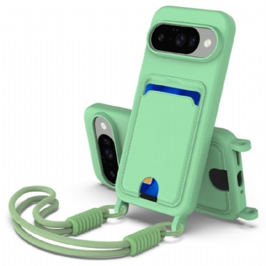 Cover Google Pixel 10 / 10 Pro Telefon Etui Kortholder Med Snor