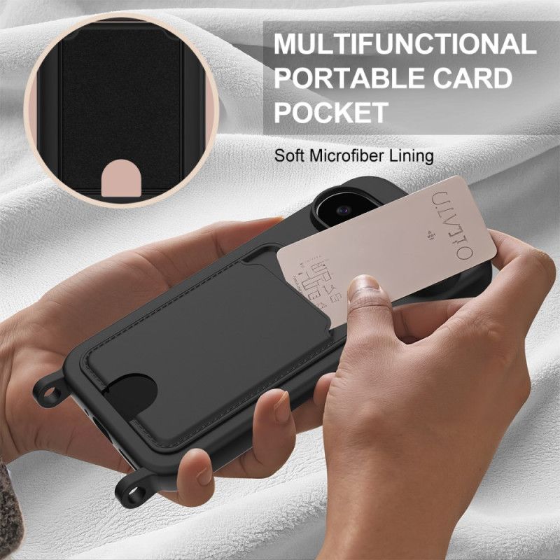 Cover Google Pixel 10 / 10 Pro Telefon Etui Kortholder Med Snor