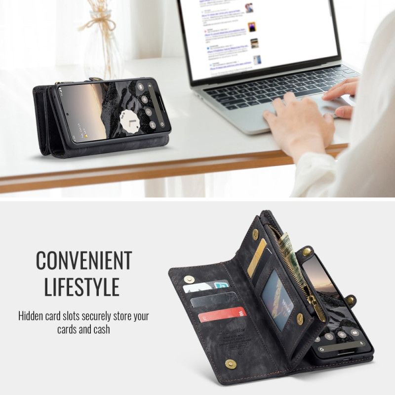 Flip Cover Google Pixel 10 / 10 Pro Aftageligt Etui Og Håndledsrem