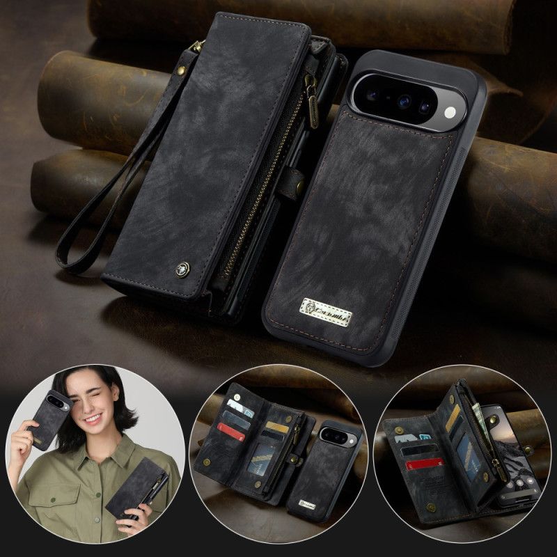 Flip Cover Google Pixel 10 / 10 Pro Aftageligt Etui Og Håndledsrem