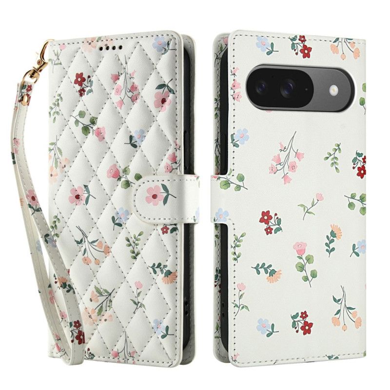 Flip Cover Google Pixel 10 / 10 Pro Blomsterrem