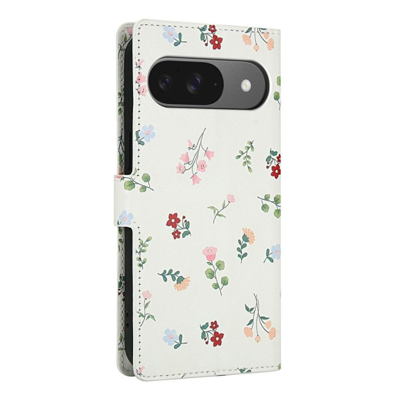 Flip Cover Google Pixel 10 / 10 Pro Blomsterrem