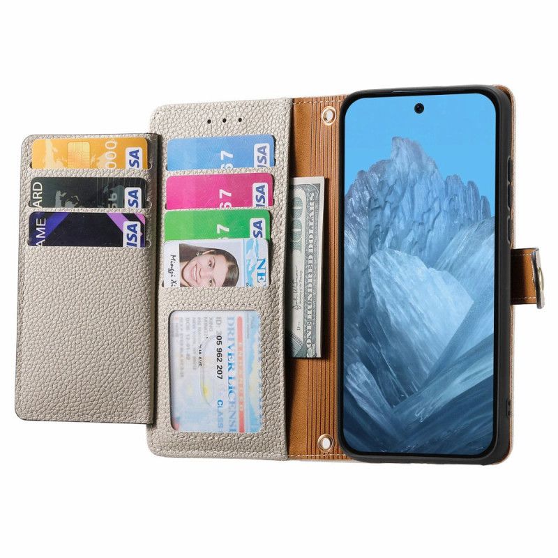 Flip Cover Google Pixel 10 / 10 Pro Hjertedesign Rfid-blokering