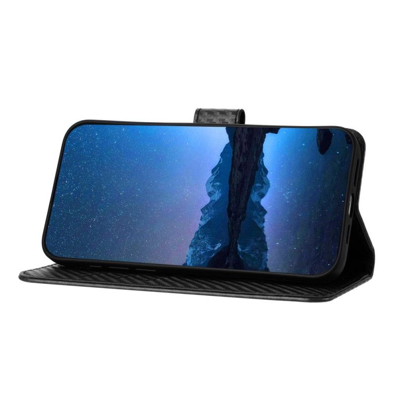 Flip Cover Google Pixel 10 / 10 Pro Kulfiber Med Rem