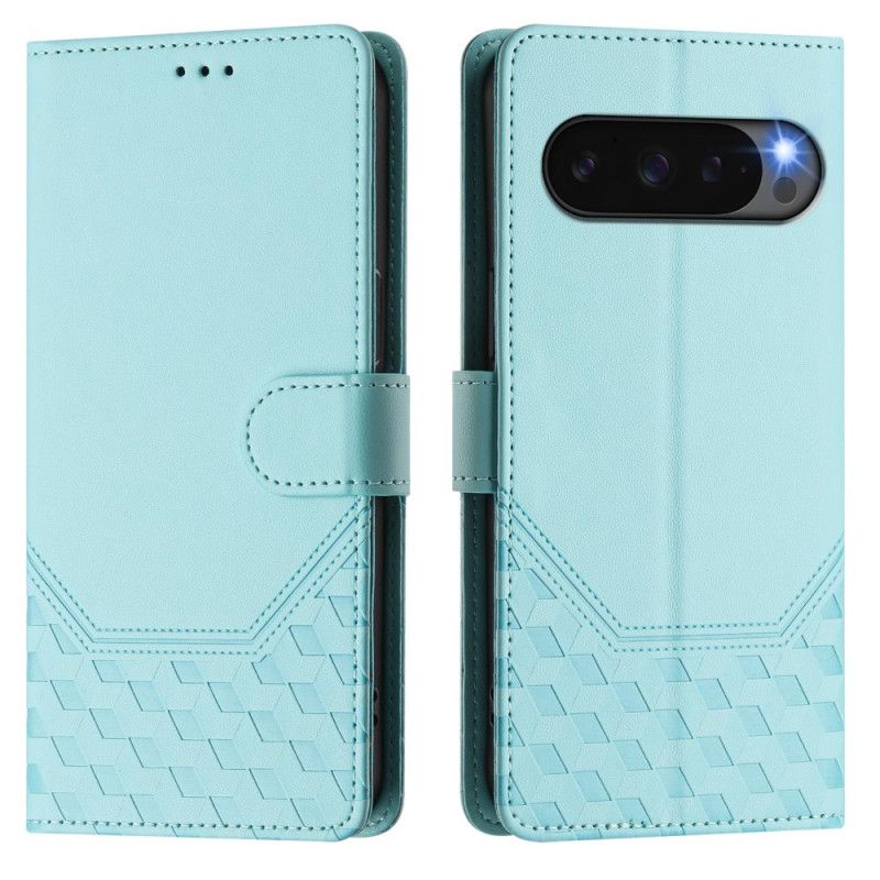 Flip Cover Til Google Pixel 10 / 10 Pro Honeycomb Rfid-blokering