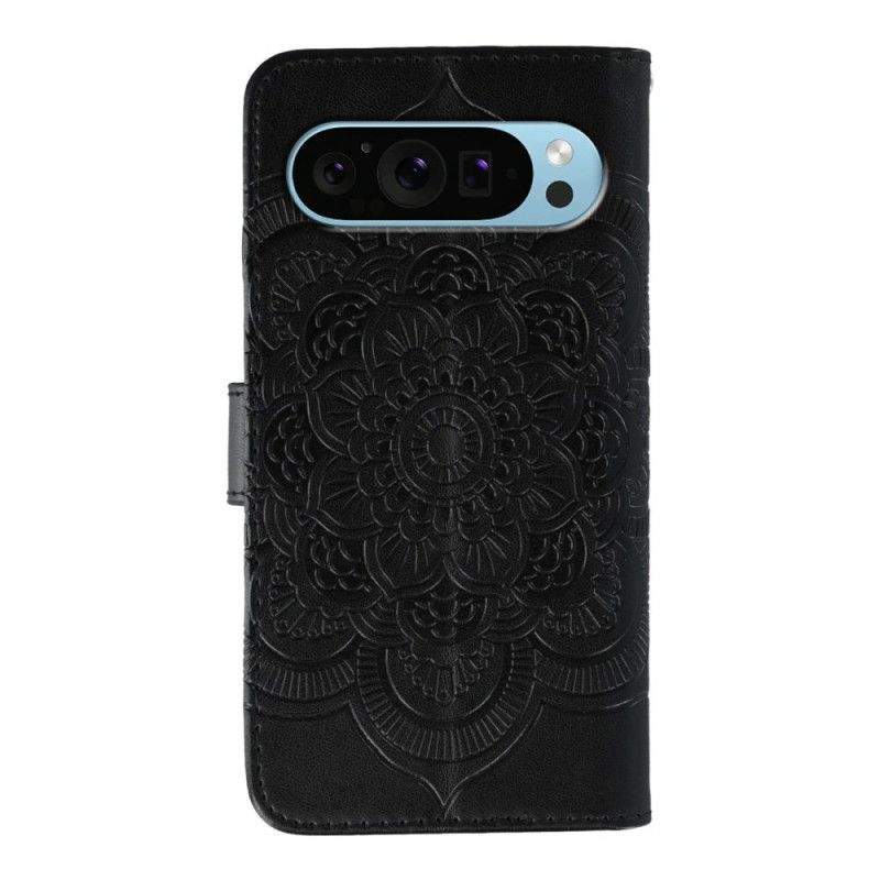 Flip Cover Til Google Pixel 10 / 10 Pro Mandala Med Rhinsten