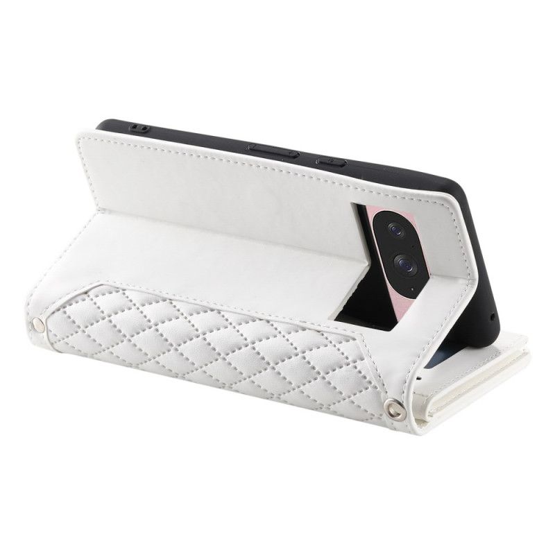 Flip Cover Til Google Pixel 10 / 10 Pro Quiltet Stil