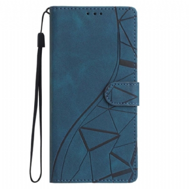 Flip Cover Til Google Pixel 10 / 10 Pro Trekantmønster