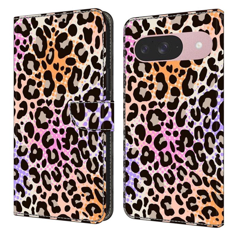 Læder Cover Google Pixel 10 / 10 Pro Telefon Etui Leopardprint