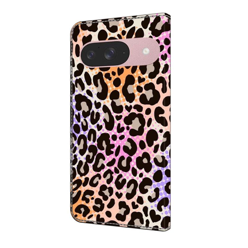 Læder Cover Google Pixel 10 / 10 Pro Telefon Etui Leopardprint