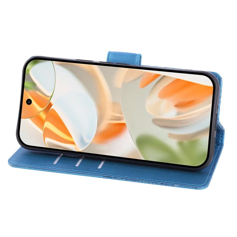 Læder Cover Google Pixel 10 / 10 Pro Telefon Etui Rosenprint