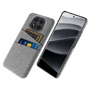 Cover Til Xiaomi Redmi Note 14 Pro 5g Kortholder I Stof