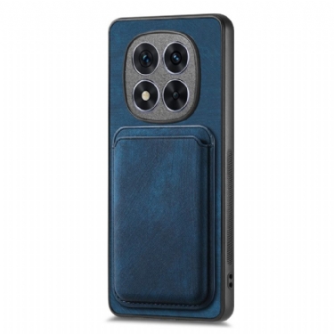 Cover Xiaomi Redmi Note 14 Pro 5g Aftagelig Kortholder I Lædereffekt