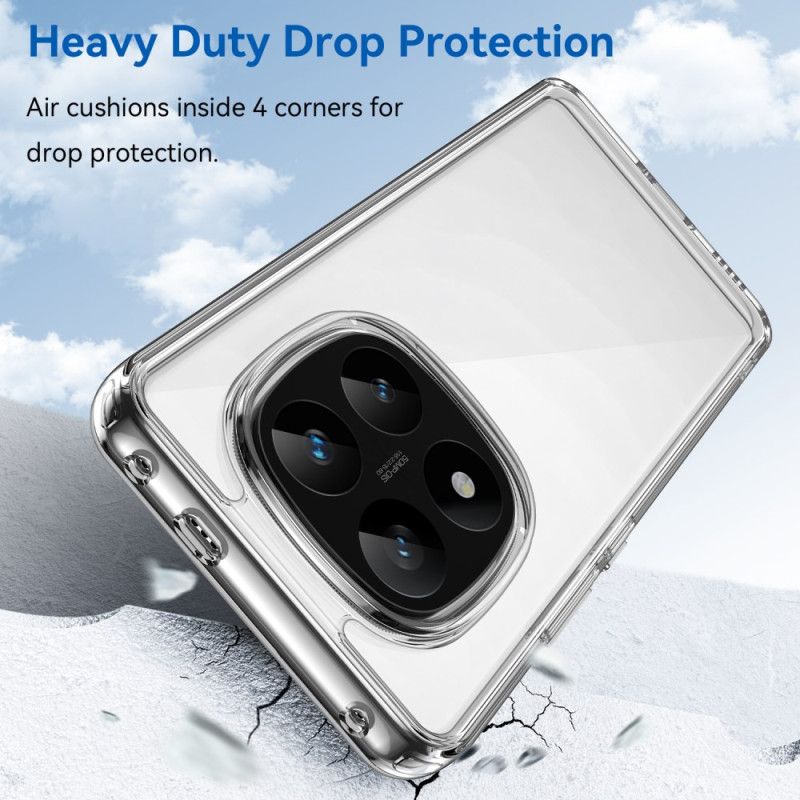 Cover Xiaomi Redmi Note 14 Pro 5g Klar Med Fuldhærdet Skærmbeskytter